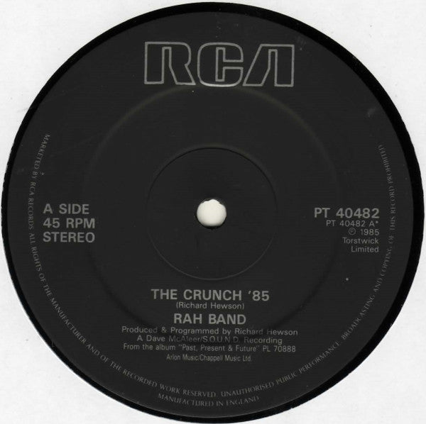 RAH Band : The Crunch '85 (12", Single)