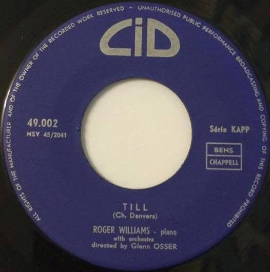 Roger Williams (2) : Till / Big Town (7", Single)