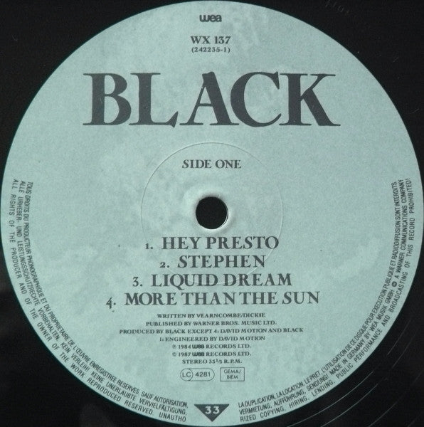 Black (2) : Black (LP, Comp)