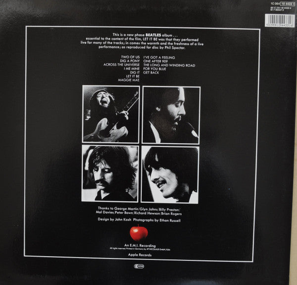 The Beatles : Let It Be (LP, Album, RE)