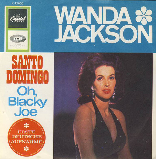 Wanda Jackson : Santo Domingo / Oh, Blacky Joe (7", Single)