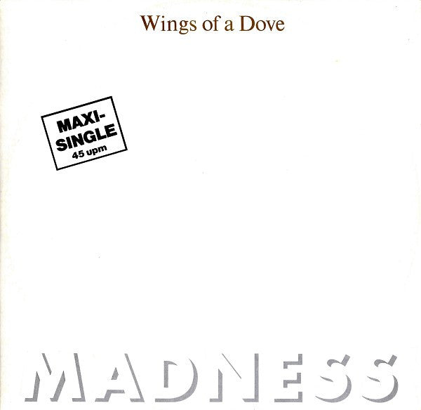 Madness : Wings Of A Dove (12", Maxi, Emb)