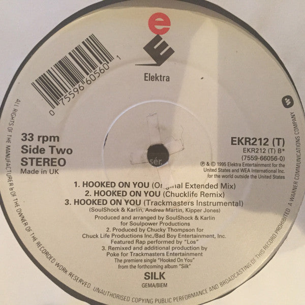 Silk (4) : Hooked On You (12")