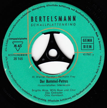 Dieter Stadlik / Brigitte Mira : Sportpalast-Walzer / Der Bummel-Petrus (7", Single)