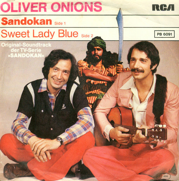 Oliver Onions : Sandokan  (7", Single)