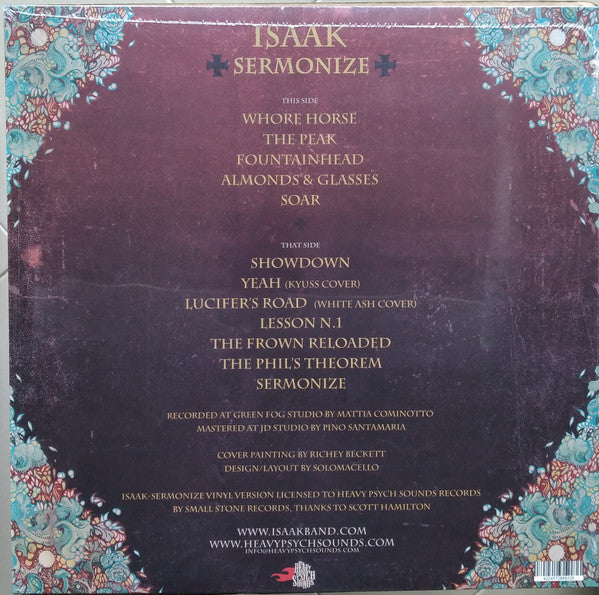 Isaak (3) : Sermonize (LP, Ltd, Tra)