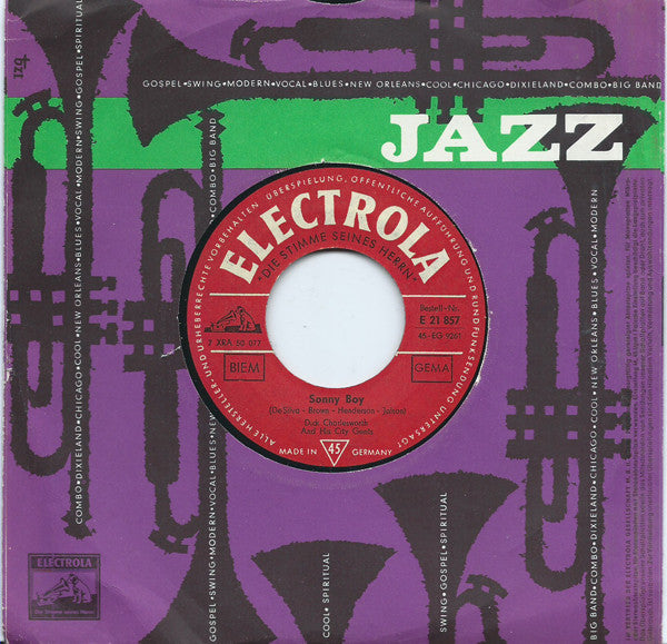 Dick Charlesworth And The City Gents : Sonny Boy / Yes Indeed (7", Single)