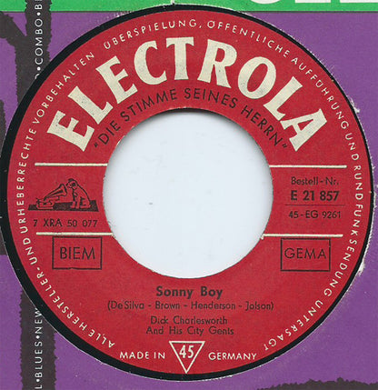 Dick Charlesworth And The City Gents : Sonny Boy / Yes Indeed (7", Single)