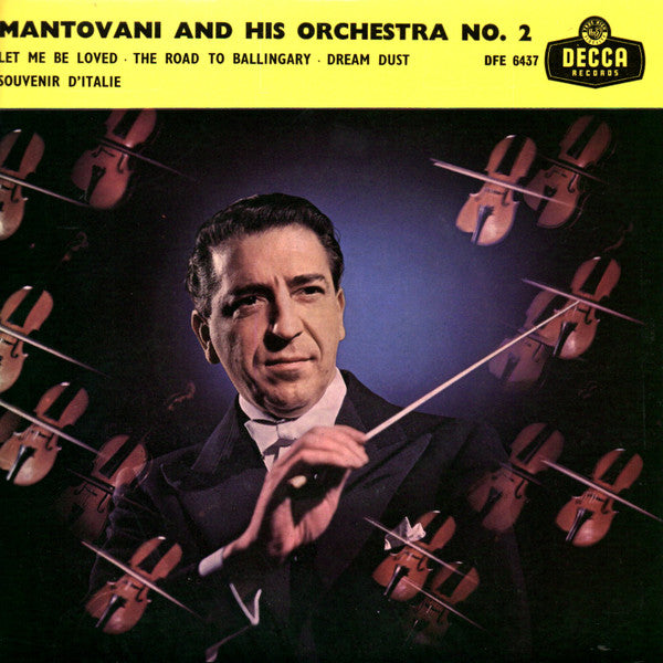 Mantovani And His Orchestra : Mantovani And His Orchestra No. 2 (7", EP, pus)