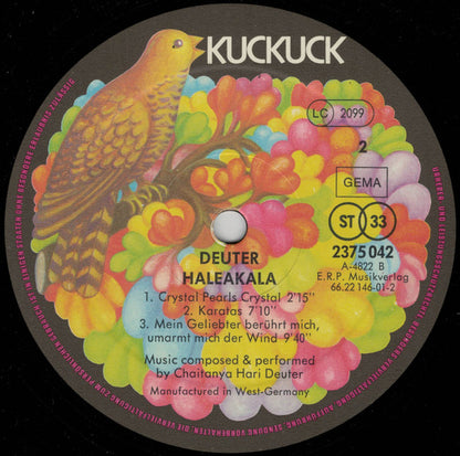 Deuter : Haleakala (LP, Album, RE)