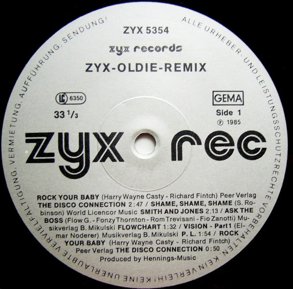 Various : ZYX-Oldie-Remix (12")