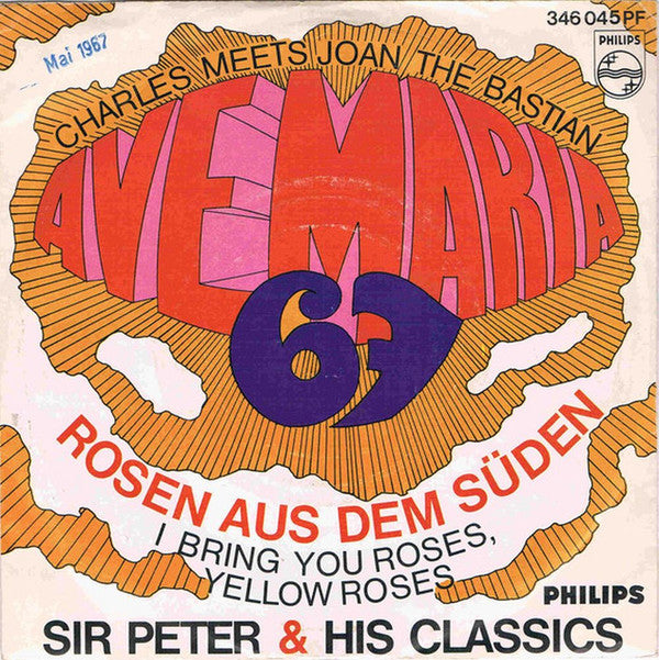 Sir Peter & His Classics : Ave Maria 67 (7", Single, Mono)