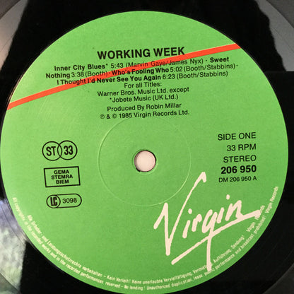 Working Week : Working Nights (LP + 12", Ltd + Album, Gat)