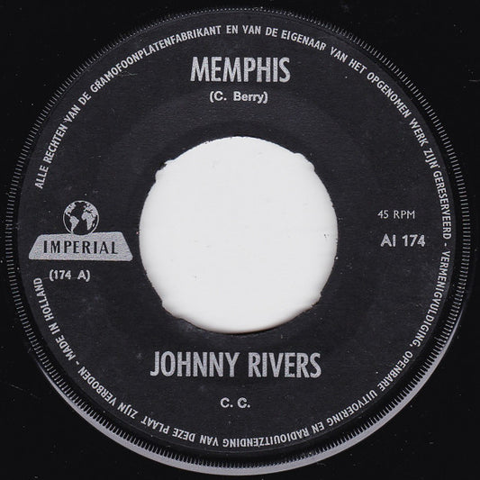 Johnny Rivers : Memphis / It Wouldn't Happen With Me (7", Single)