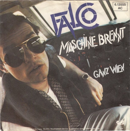 Falco : Maschine Brennt (7", Single)