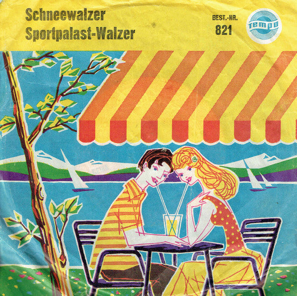 Ernst Jäger Und Sein Orchester / Akkordeon-Duo "Wendelstein" : Schneewalzer / Sportpalast Walzer (7", Single)