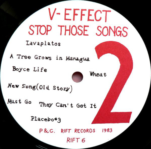 V-Effect (2) : Stop Those Songs (LP, Album)