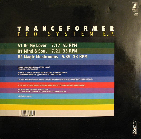 Tranceformer : Eco System E.P. (12", EP)