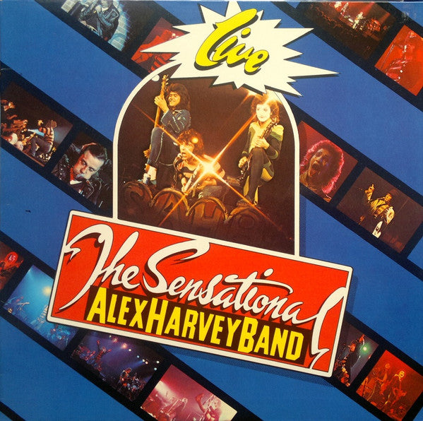 The Sensational Alex Harvey Band : Live (LP, Album, RP)