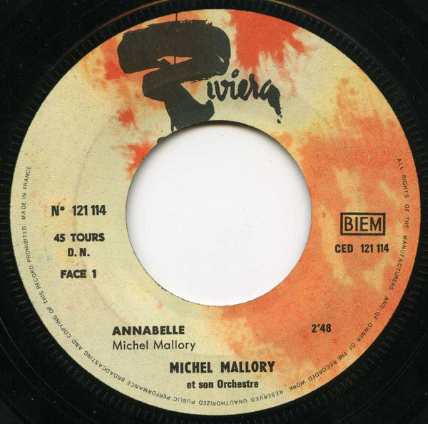 Michel Mallory : La Petite Maison / Annabelle (7", Single)