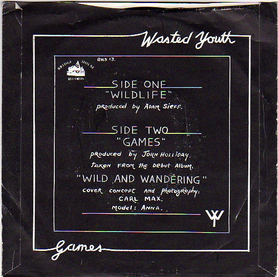 Wasted Youth (3) : Wildlife (7", Single)