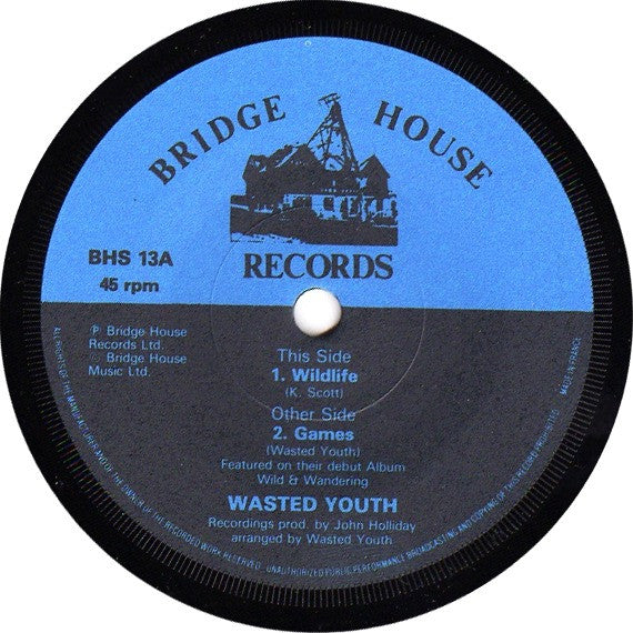 Wasted Youth (3) : Wildlife (7", Single)