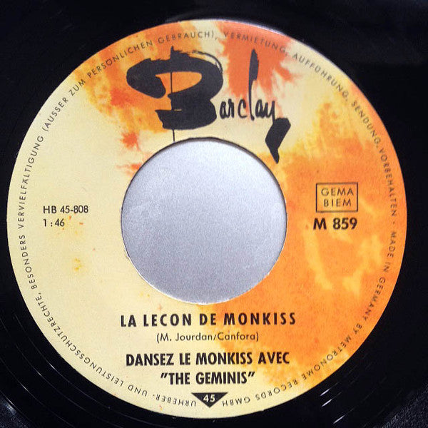 The Geminis (2) : Dansez Le Monkiss (7", Single)