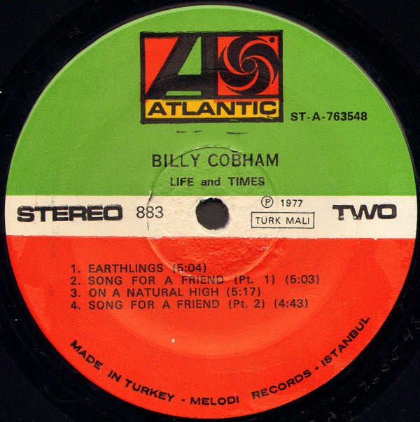 Billy Cobham : Life & Times (LP, Album)