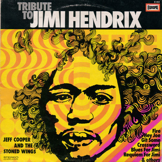 Jeff Cooper And The Stoned Wings : Tribute To Jimi Hendrix (LP, Album)