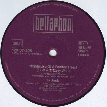 C-Bank : Nightmare Of A Broken Heart (12", Maxi)