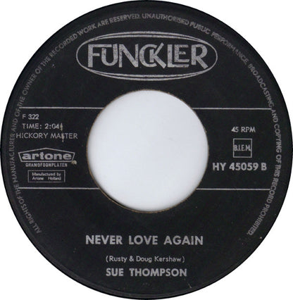 Sue Thompson : Norman / Never Love Again (7", Single)