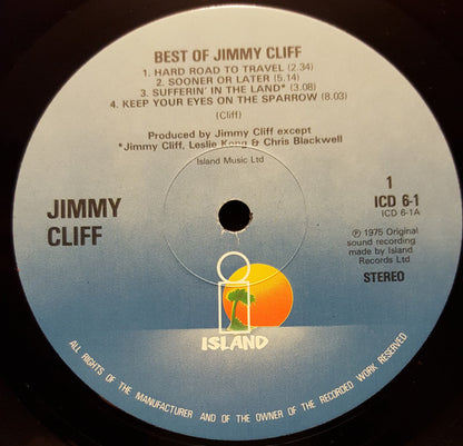 Jimmy Cliff : The Best Of Jimmy Cliff (2xLP, Comp, RP)