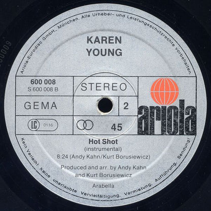 Karen Young : Hot Shot (12")