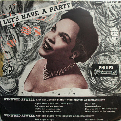 Winifred Atwell : Let's Have A Party (7", EP, Mono)