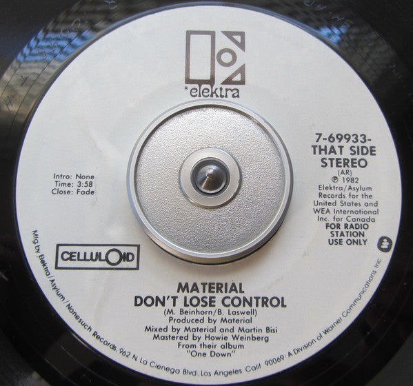 Material : I'm The One / Don't Lose Control (7", Single, Promo)