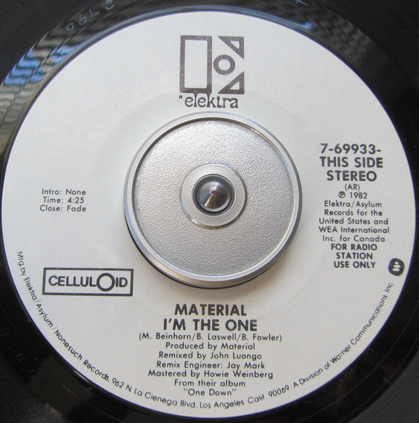 Material : I'm The One / Don't Lose Control (7", Single, Promo)