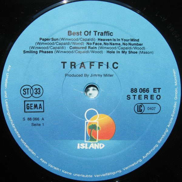 Traffic : Best Of Traffic (LP, Comp, RE)