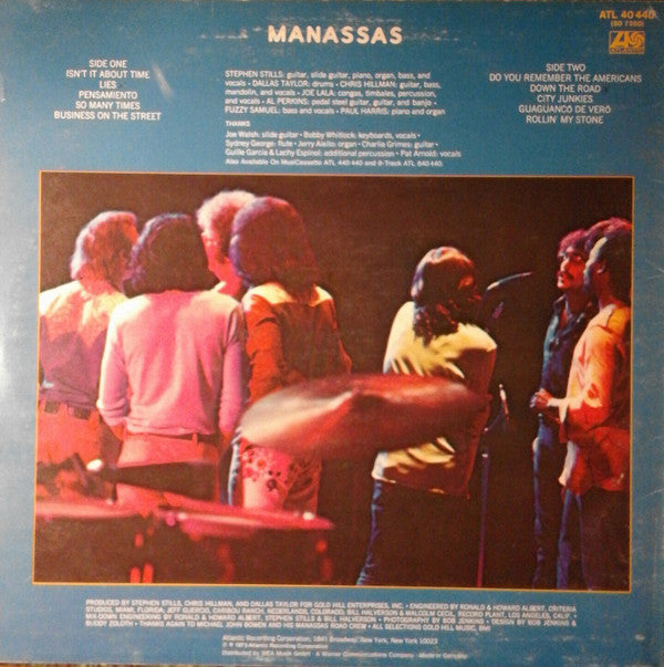 Stephen Stills - Manassas : Down The Road (LP, Album)