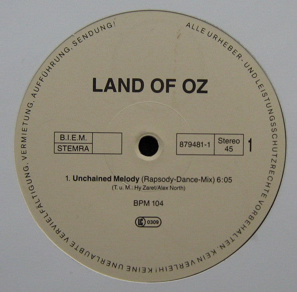 Land Of Oz (2) : Unchained Melody (12")