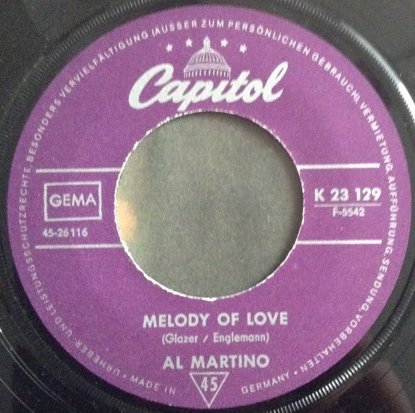 Al Martino : Spanish Eyes (7", Single, Mono, RP)