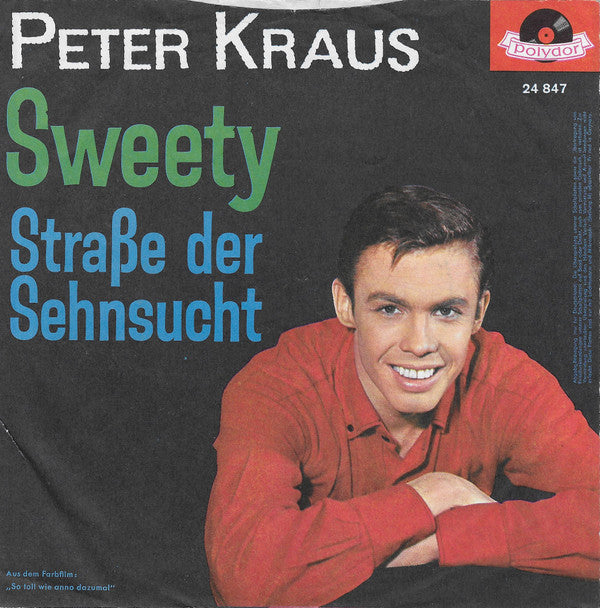 Peter Kraus : Sweety (7", Single, Mono)