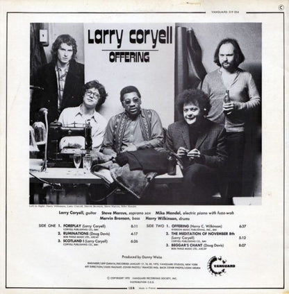 Larry Coryell : Offering (LP, Album)