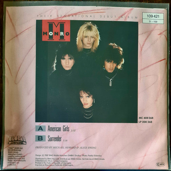 Monro (2) : American Girls (7", Single)