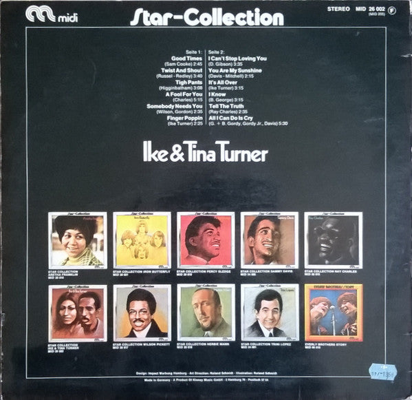 Ike & Tina Turner : Star-Collection (LP, Comp)