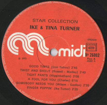 Ike & Tina Turner : Star-Collection (LP, Comp)