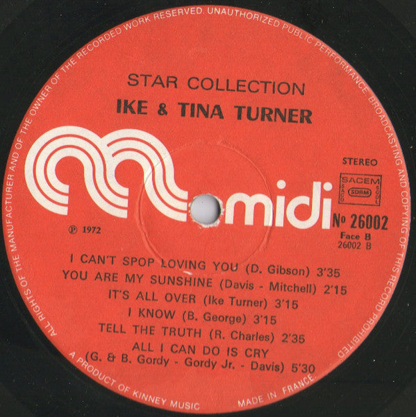 Ike & Tina Turner : Star-Collection (LP, Comp)