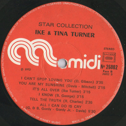 Ike & Tina Turner : Star-Collection (LP, Comp)