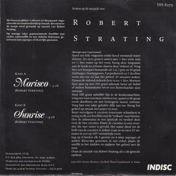 Robert Strating : Morisco (7", Single)