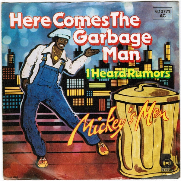 Mickey's Men : Here Comes The Garbage Man (7", Single, Promo)