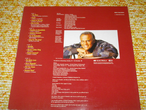 Harry Belafonte : Belafonte '89 (2xLP, Gat)